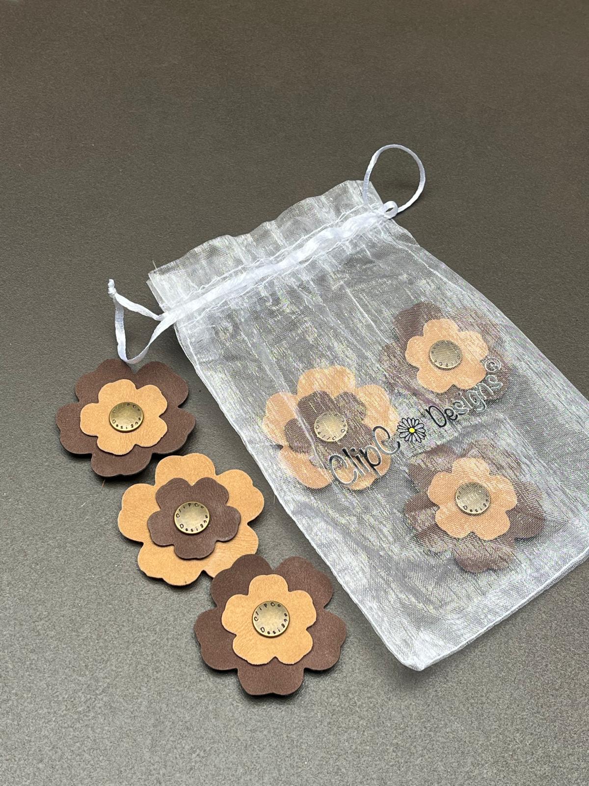 Flower Bag - Mocha Blossom