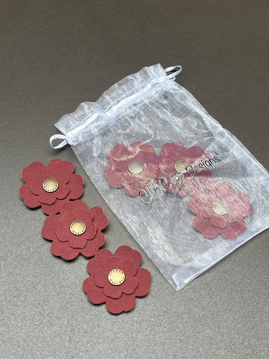 Flower Bag - Crimson Bloom